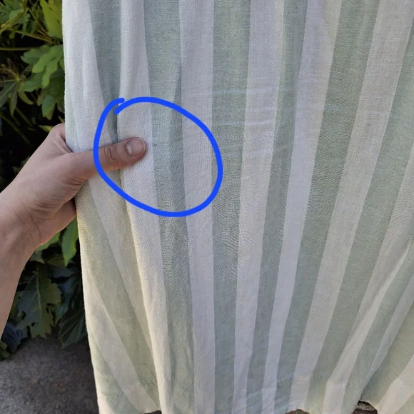 A New Day Striped Button-Down Skirt - Picture 11 of 12